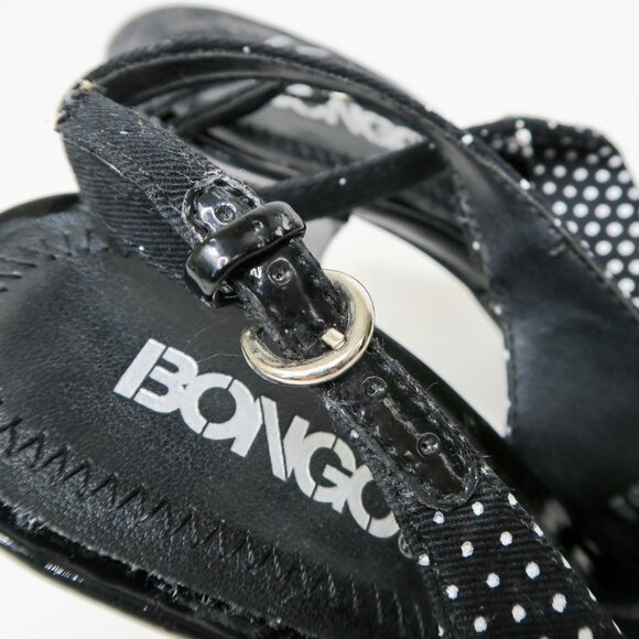 Vintage Y2K Bongo Polka Dot Slingback Pumps - Picture 12 of 15